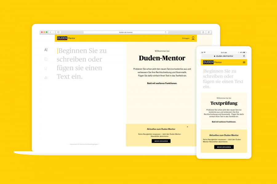 Duden Mentor - Teaser